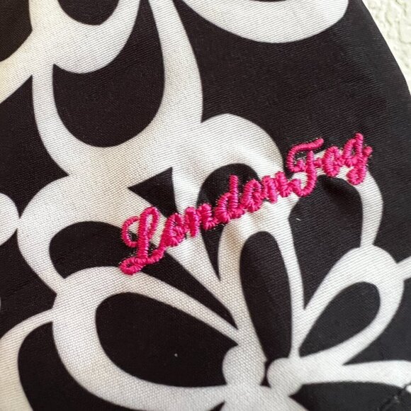 London Fog Girls MultiColor Size L 6X Lightweight Hooded Rain Poncho - Picture 3 of 8